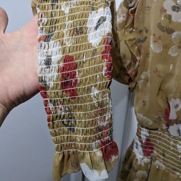 Walter baker | Artur chiffon midi dress in Poppy Paradise - Picture 8 of 15